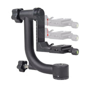 YELANGU Horizontal 360 Degree Gimbal Tripod Head for Home DV and SLR Cameras(Black)