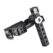 YELANGU C6 Camera Video Cage Handle Stabilizer for Sony A6000 / A6300 / A6500 / A6400(Black)