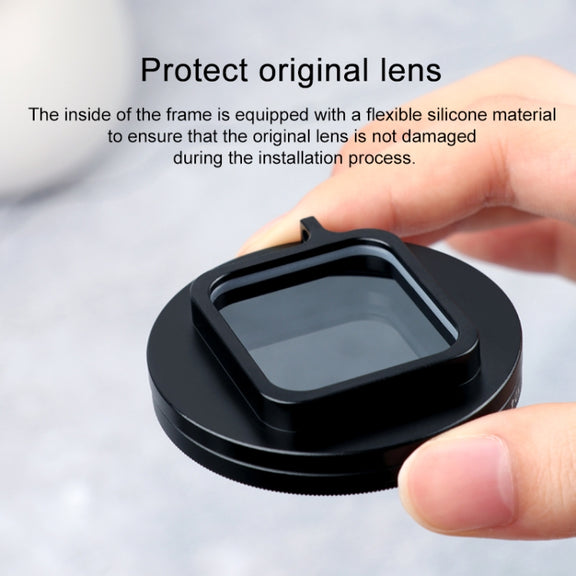 RUIGPRO for GoPro HERO 7/6 /5 Professional 52mm 10X Close-up Lens Filter with Filter Adapter Ring & Lens Cap