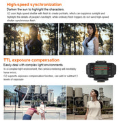 TRIOPO G2 Wireless Flash Trigger 2.4G Receiving / Transmitting Dual Purpose TTL High-speed Trigger for Nikon Camera