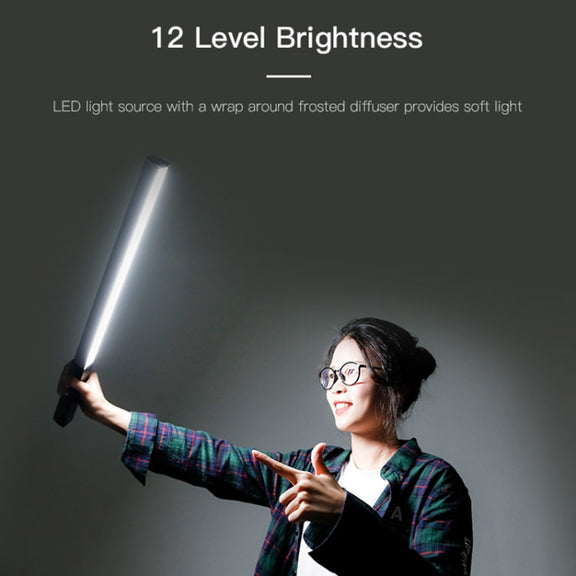 LUXCeO Q508A 8 Color Photo LED Stick Video Light Water-resistant Handheld LED Fill Light Flash Lighting Lamp with Remote Control