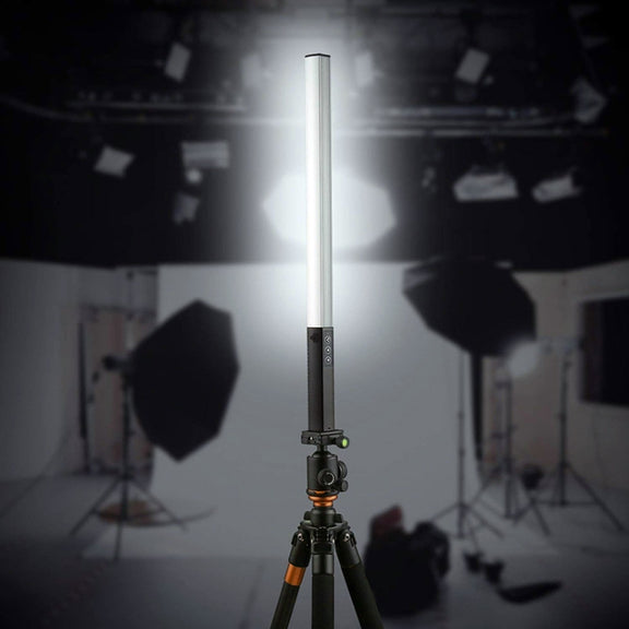 LUXCeO Q508A 8 Color Photo LED Stick Video Light Water-resistant Handheld LED Fill Light Flash Lighting Lamp with Remote Control