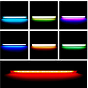 LUXCeO Q508A 8 Color Photo LED Stick Video Light Water-resistant Handheld LED Fill Light Flash Lighting Lamp with Remote Control