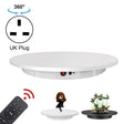 60cm Electric Rotating Display Stand Props Turntable, Load: 100kg, Plug-in Power, UK Plug(White) -  by PMC TechLife | Online Shopping South Africa | PMC TechLife