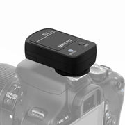 TRIOPO G4 2.4G Wireless Flash Speedlite Trigger with Hot Shoe (Black)
