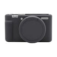 Soft Silicone Protective Case for Sony ZV-1 (Black) - Protective Case by PMC TechLife | Online Shopping South Africa | PMC TechLife