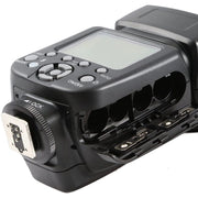TRIOPO TR-15EX Macro Ring TTL Flash Light with 6 Different Size Adapter Rings For Canon E-TTL(Black)