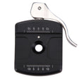 Fittest JZ-50LR Aluminium Alloy 50mm Lever Release Clamp Compatible for RRS - Quick Release Plate by FITTEST | Online Shopping South Africa | PMC TechLife | Buy Now Pay Later Mobicred