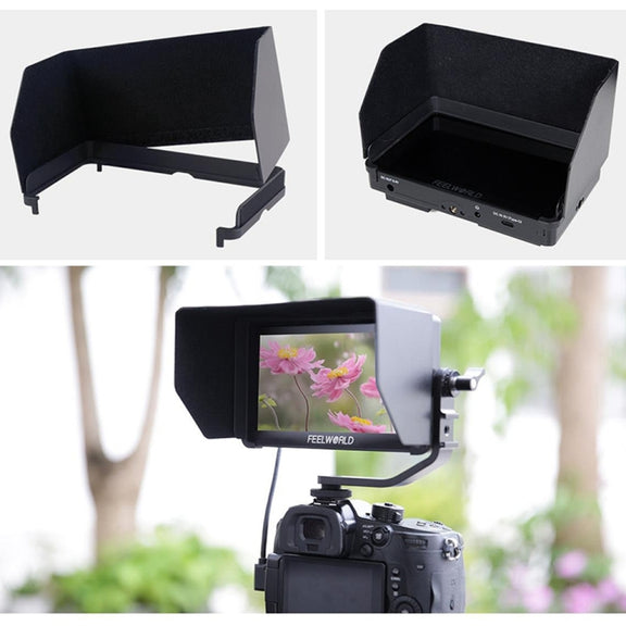FEELWORLD F5 Pro V4 6 inch Touch Screen DSLR Camera Field Monitor 3D LUT 4K HDMI Input Output Tilt Arm
