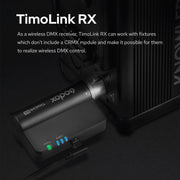 Godox TimoLink RX Wireless DMX Receiver (Black)