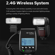 Godox MF-R76N TTL Macro Ring Flash for Nikon