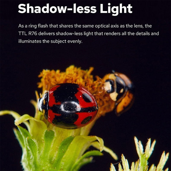 Godox MF-R76N TTL Macro Ring Flash for Nikon