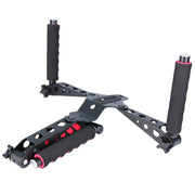 YELANGU D6-2 Rig I Multifunctional Handles Camera Shoulder Mount for DSLR Camera / Video Camera(Red)