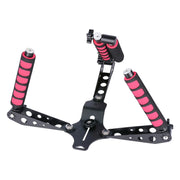 YELANGU D6-2 Rig I Multifunctional Handles Camera Shoulder Mount for DSLR Camera / Video Camera(Red)