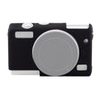 Soft Silicone Protective Case for Canon EOS M200 (Black) - Protective Case by PMC TechLife | Online Shopping South Africa | PMC TechLife