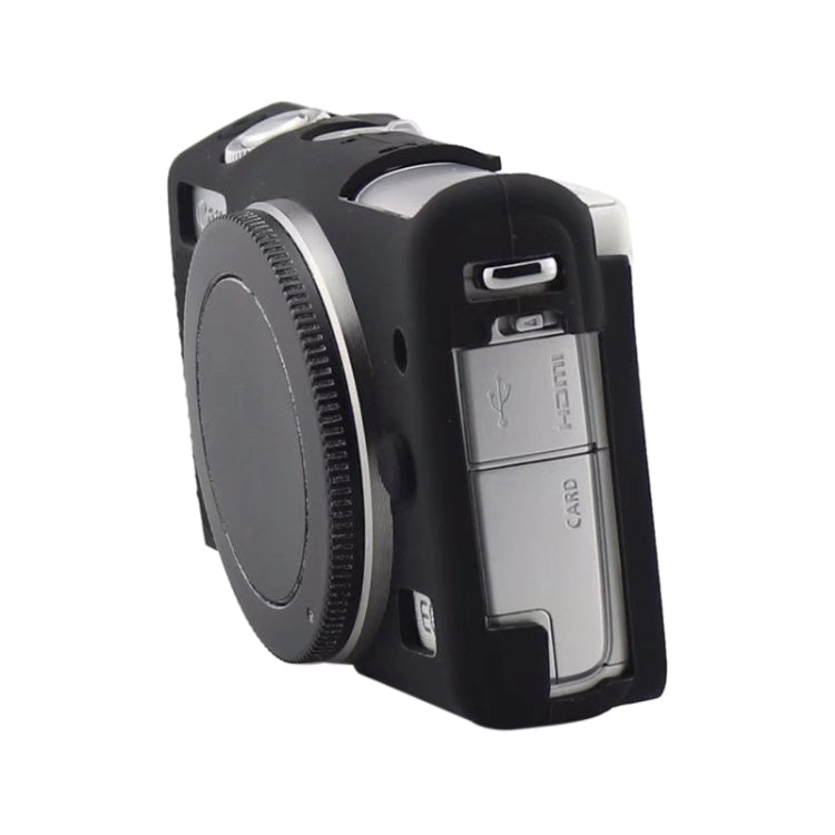 Soft Silicone Protective Case for Canon EOS M200 (Brown)