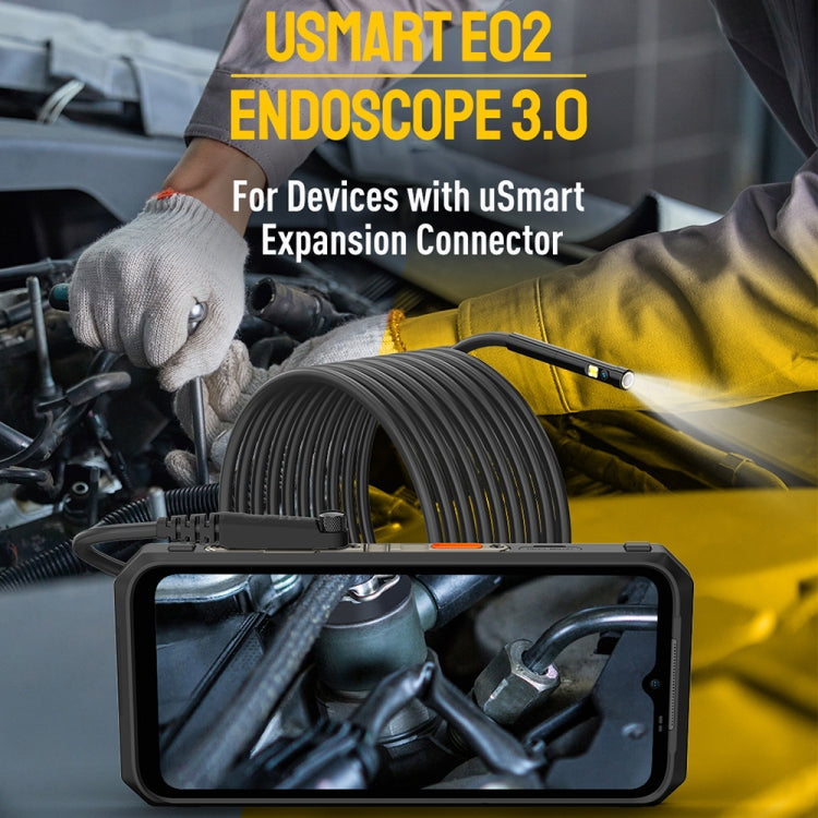 Ulefone Endoscope E2 IP67 Water-resistant Digital Endoscope for Ulefone Armor 9 / 9E / Power Armor 13 / 16 Pro / 18T / Armor Pad(Black)