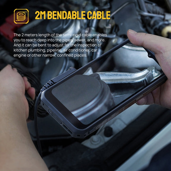 Ulefone Endoscope E2 IP67 Water-resistant Digital Endoscope for Ulefone Armor 9 / 9E / Power Armor 13 / 16 Pro / 18T / Armor Pad(Black)