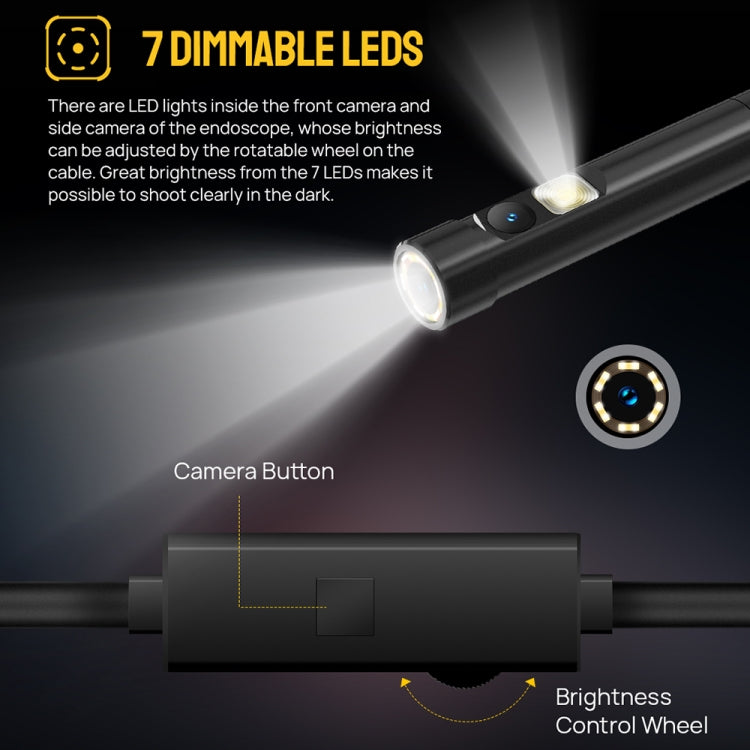 Ulefone Endoscope E2 IP67 Water-resistant Digital Endoscope for Ulefone Armor 9 / 9E / Power Armor 13 / 16 Pro / 18T / Armor Pad(Black)