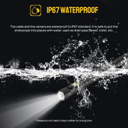 Ulefone Endoscope E2 IP67 Water-resistant Digital Endoscope for Ulefone Armor 9 / 9E / Power Armor 13 / 16 Pro / 18T / Armor Pad(Black)