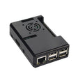 ABS Protective Shell Case with Cooling Fan Hole for Raspberry pi 3 (Black) - Raspberry Pi Accessories by PMC TechLife | Online Shopping South Africa | PMC TechLife | Buy Now Pay Later Mobicred