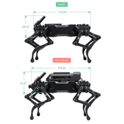 Waveshare WAVEGO 12-DOF Bionic Dog-Like Robot, Basic Version(EU Plug)