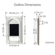 Waveshare UART Rectangle-shaped All-in-One Capacitive Fingerprint Sensor (E), Cortex Processor