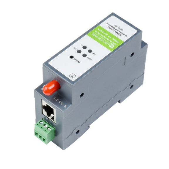 Waveshare Rail-Mount Serial Server RS485 to WIFI/Ethernet Module, Modbus MQTT Gateway