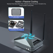 Waveshare Aluminum Case Type F for Jetson Nano Development Kit