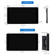Waveshare 5.5 inch 1440 x 2560 2K Capacitive Touch LCD Display IPS Screen for Raspberry Pi , HDMI Interface