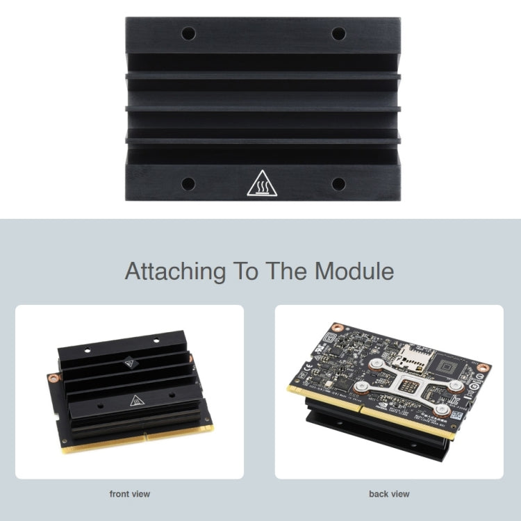 Official Heatsink for Jetson Nano(Black)
