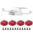 4 PCS Sunnylife Motor Metal Protection Cover for DJI Mini 2 (Red) - Other by Sunnylife | Online Shopping South Africa | PMC TechLife | Buy Now Pay Later Mobicred