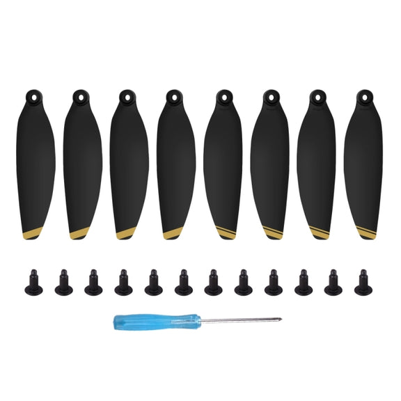 8 PCS/Set Sunnylife 4726F Low Noise Quick-release Wing Propellers for DJI Mini SE / Mini 2 / Mini 2 SE(Gold)