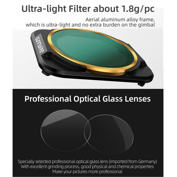 Sunnylife A2S-FI9344 CPL Lens Filter for DJI Air 2S
