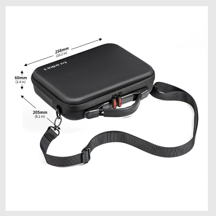 For DJI Osmo Action 3 STARTRC Camera and  Accessories Storage Case Bag(Black)