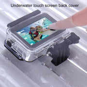 For DJI Osmo Action 3 / 4 Touch Screen 5m Underwater Water-resistant Housing Diving Case (Transparent)