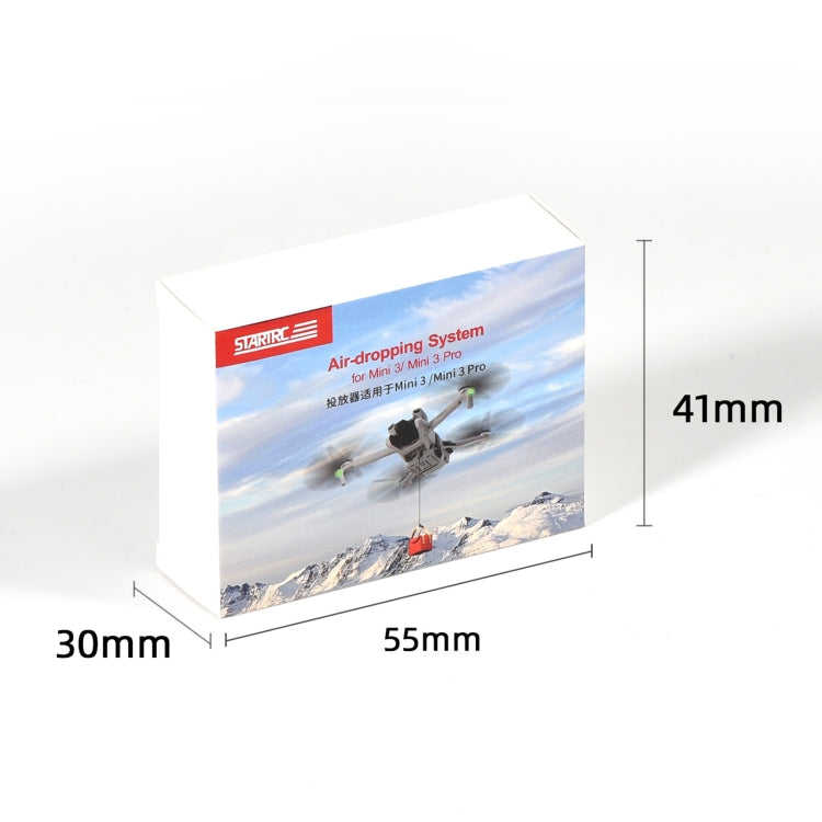 For DJI Mini 3 / Mini 3 Pro STARTRC Air-Dropping System Thrower Parabolic Bracket (Grey)