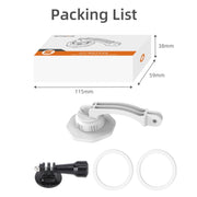 For DJI OM6 / 5 / 4 / 4 SE  Sunnylife ZJ561 Magsafe Adapter Phone Holder (White)