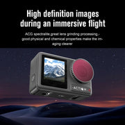 For DJI Action 4 STARTRC 4 in 1 ND8 + ND16 + ND32 + CPL Lens Filter