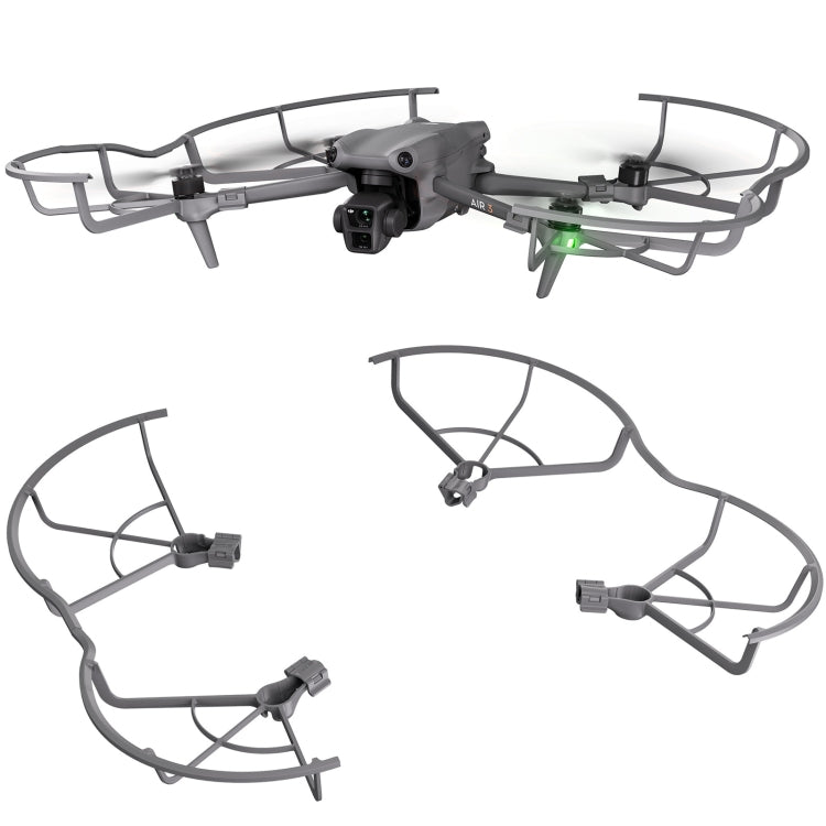 For DJI Air 3 STARTRC Drone Propeller Protective Guard Anti-collision Ring (Grey)