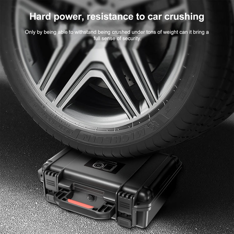 For DJI Action 5 Pro / 4 / 3 STARTRC Water-resistant PP Full Kit Suitcase Storage Box (Black)