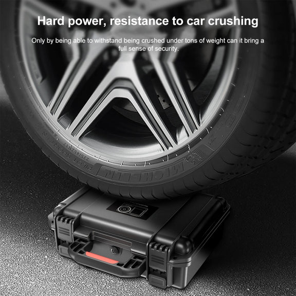 For DJI Action 5 Pro / 4 / 3 STARTRC Water-resistant PP Full Kit Suitcase Storage Box (Black)