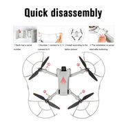 For DJI Mini 4 Pro STARTRC Drone Propeller Protective Guard Anti-collision Ring (Grey)