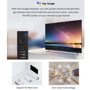 MECOOL KA2 Video Calling on TV Android 10.0 Smart TV Box with Remote Control, Amlogic S905X4 Quad Core Cortex A35, 4GB+64GB, Dual-Band / Ethernet / Camera(UK Plug)