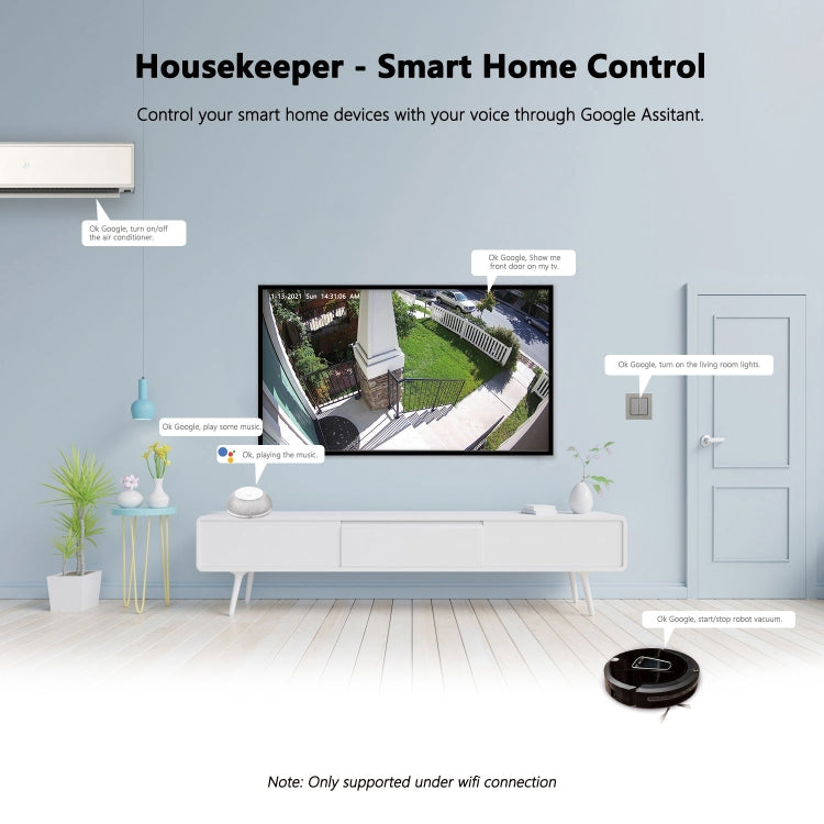 MECOOL KA1 Smart TV Speaker Android 11 TV Box with Remote Control, Amlogic S905X4 Quad Core Cortex-A55, 4GB+32GB, Dual-Band / Bluetooth / Ethernet / OTT(US Plug)