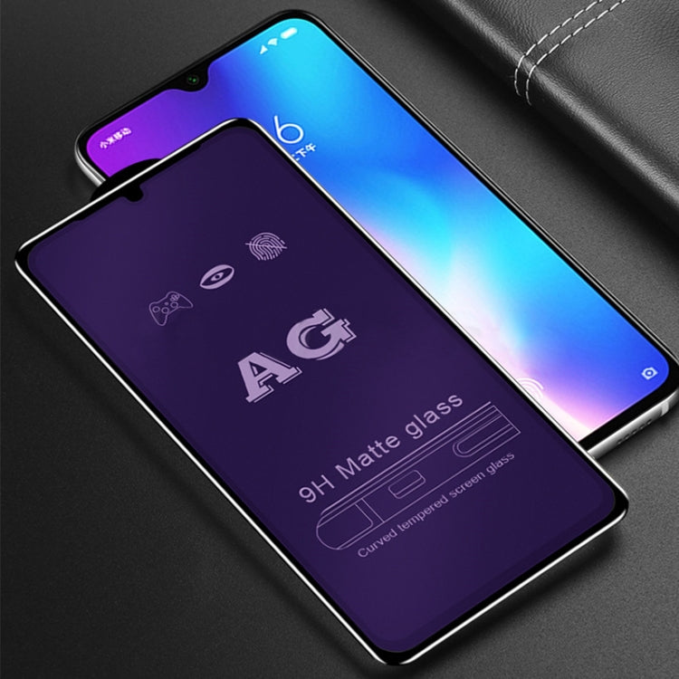 25 PCS AG Matte Anti Blue Light Full Cover Tempered Glass For Xiaomi MI Mix 2S