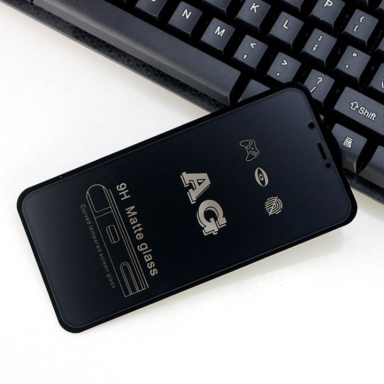 25 PCS AG Matte Frosted Full Cover Tempered Glass For Xiaomi Mi CC9