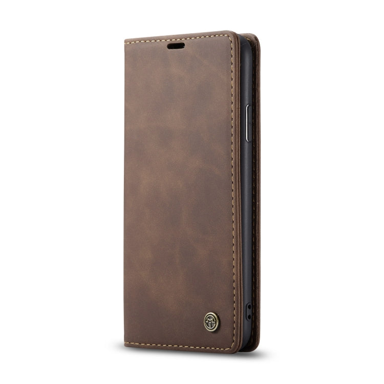 CaseMe-013 Multifunctional Horizontal Flip Leather Case with Card Slot & Holder & Wallet for iPhone 11 Pro(coffee)