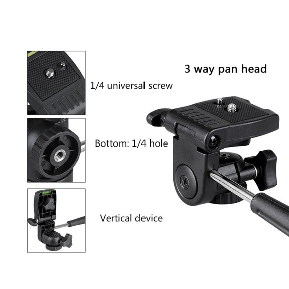 BEXIN MS02 Small Lightweight Tabletop Camera Tripod for Phone Dslr Camera