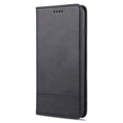 AZNS Magnetic Calf Texture Horizontal Flip Leather Case with Card Slots & Holder & Wallet For iPhone 8 / 7(Black)